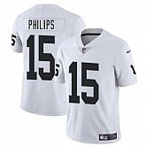 Men & Women & Youth Las Vegas Raiders #15 Kyle Philips White 2025 Vapor Stitched Jersey,baseball caps,new era cap wholesale,wholesale hats